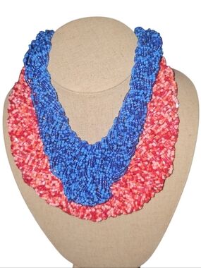 2 Seed Bead Necklaces